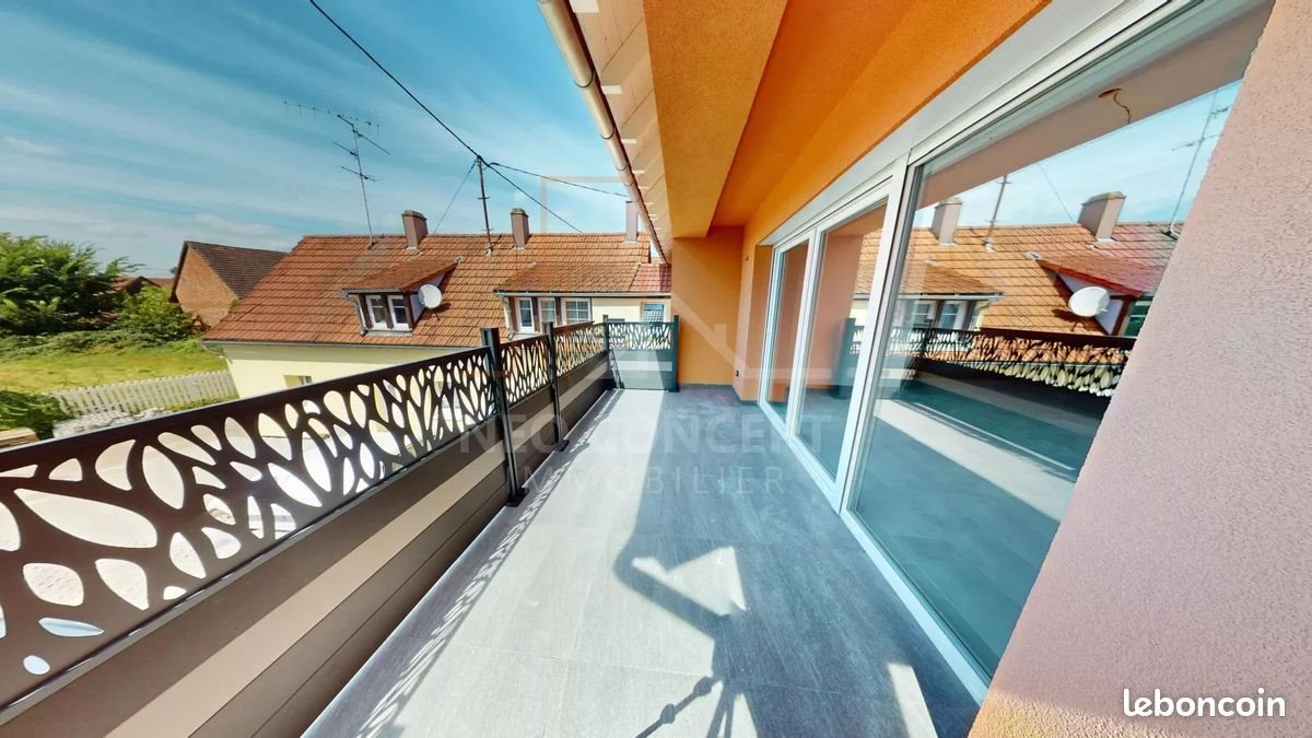 Appartement à louer, 72m², Niederroedern