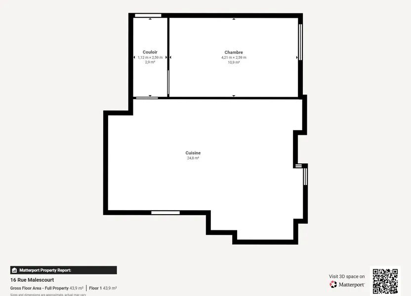 Appartement à louer, 40m², Saint-Étienne