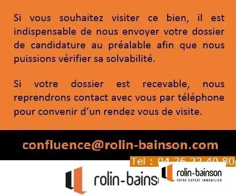 Appartement à louer, 55m², Villeurbanne