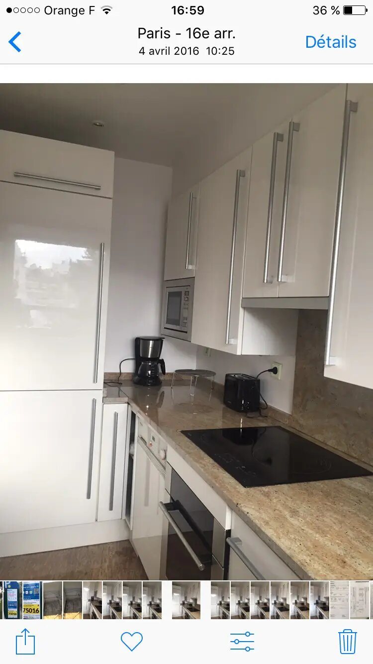 Appartement à louer, 45m², Paris 16ème