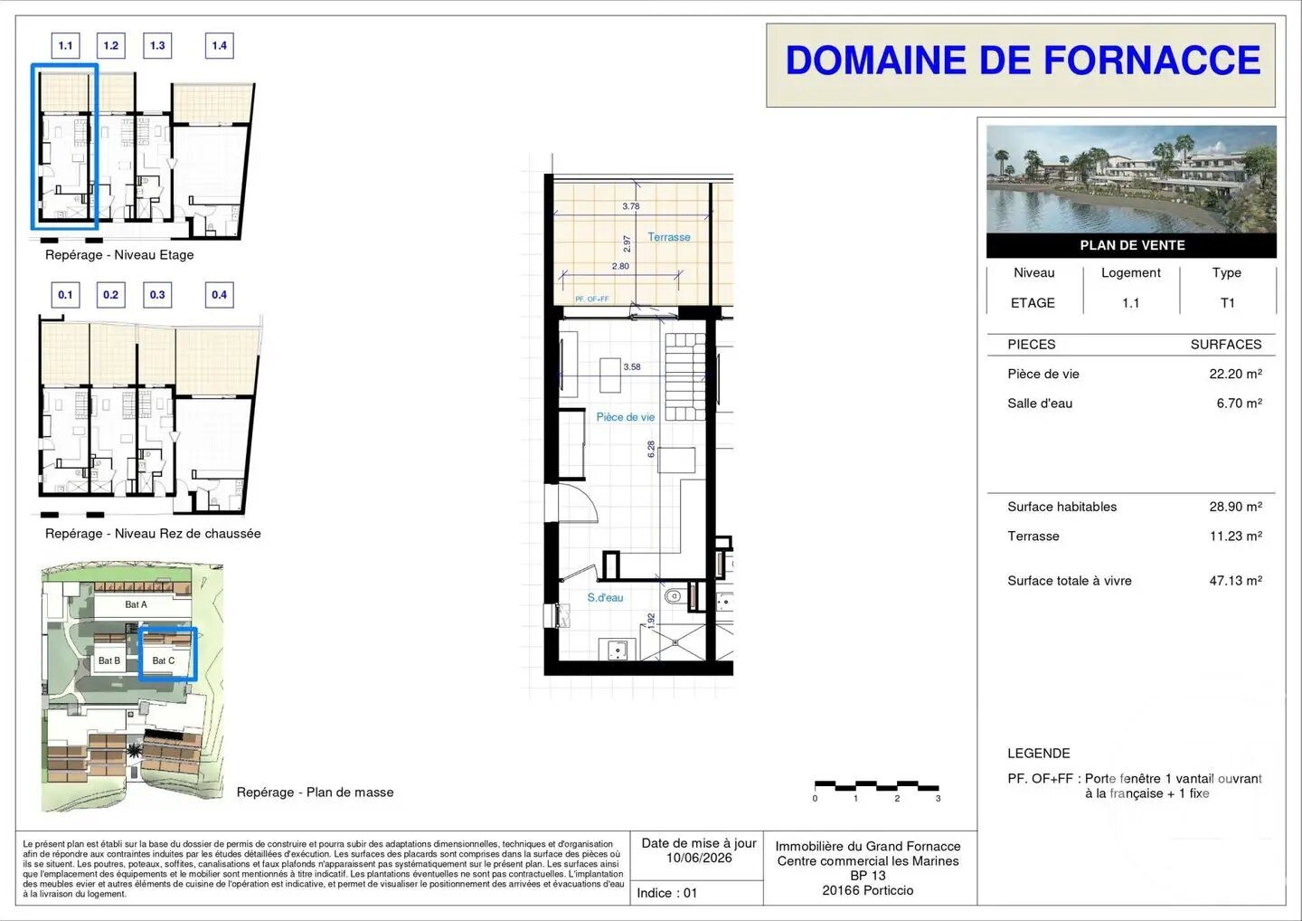 Appartement à vendre, 28m², Grosseto-Prugna