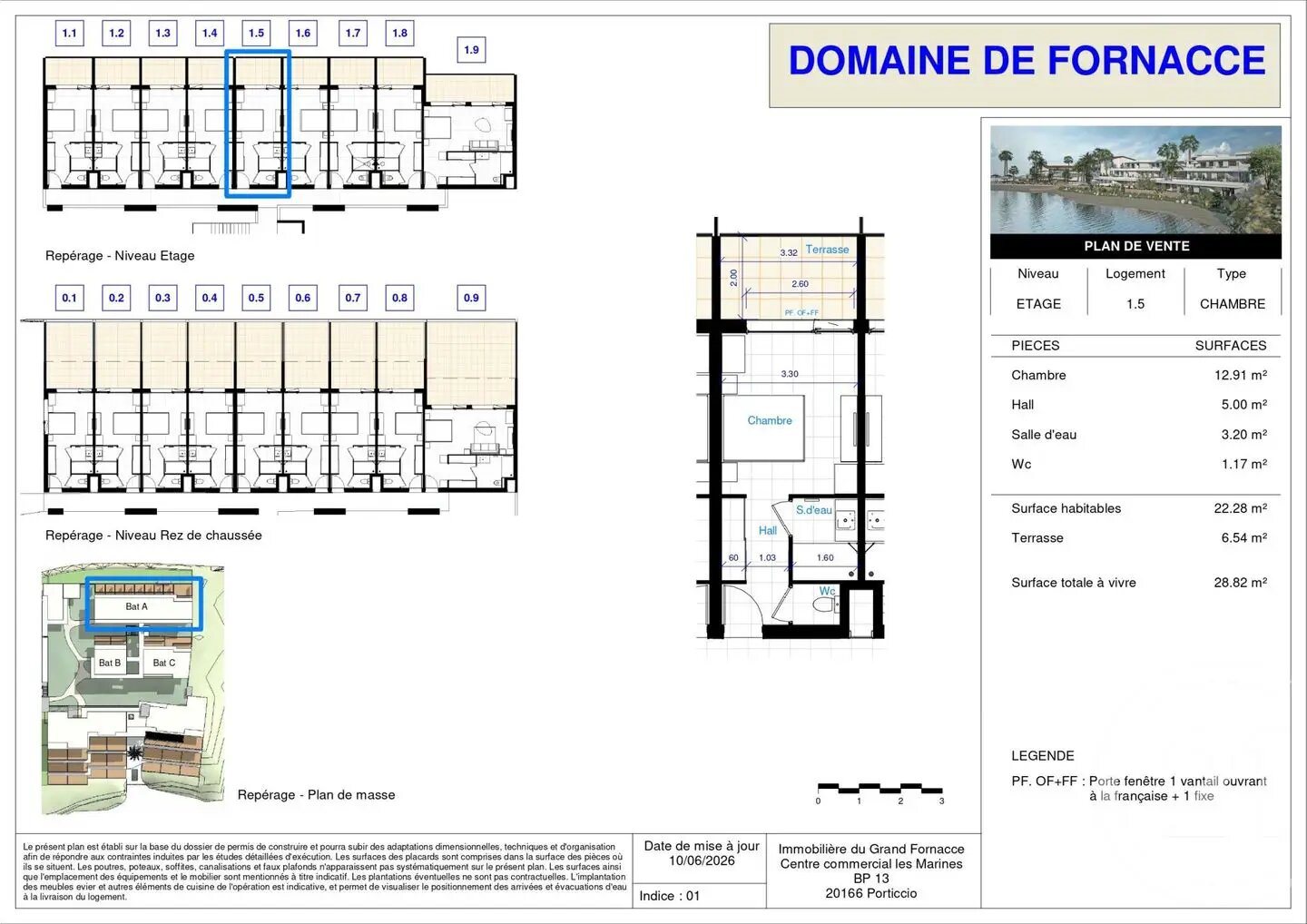 Appartement à vendre, 28m², Grosseto-Prugna