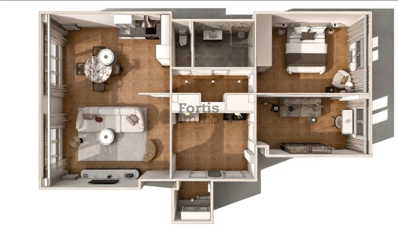 Appartement à vendre, 77m², Paris 6ème