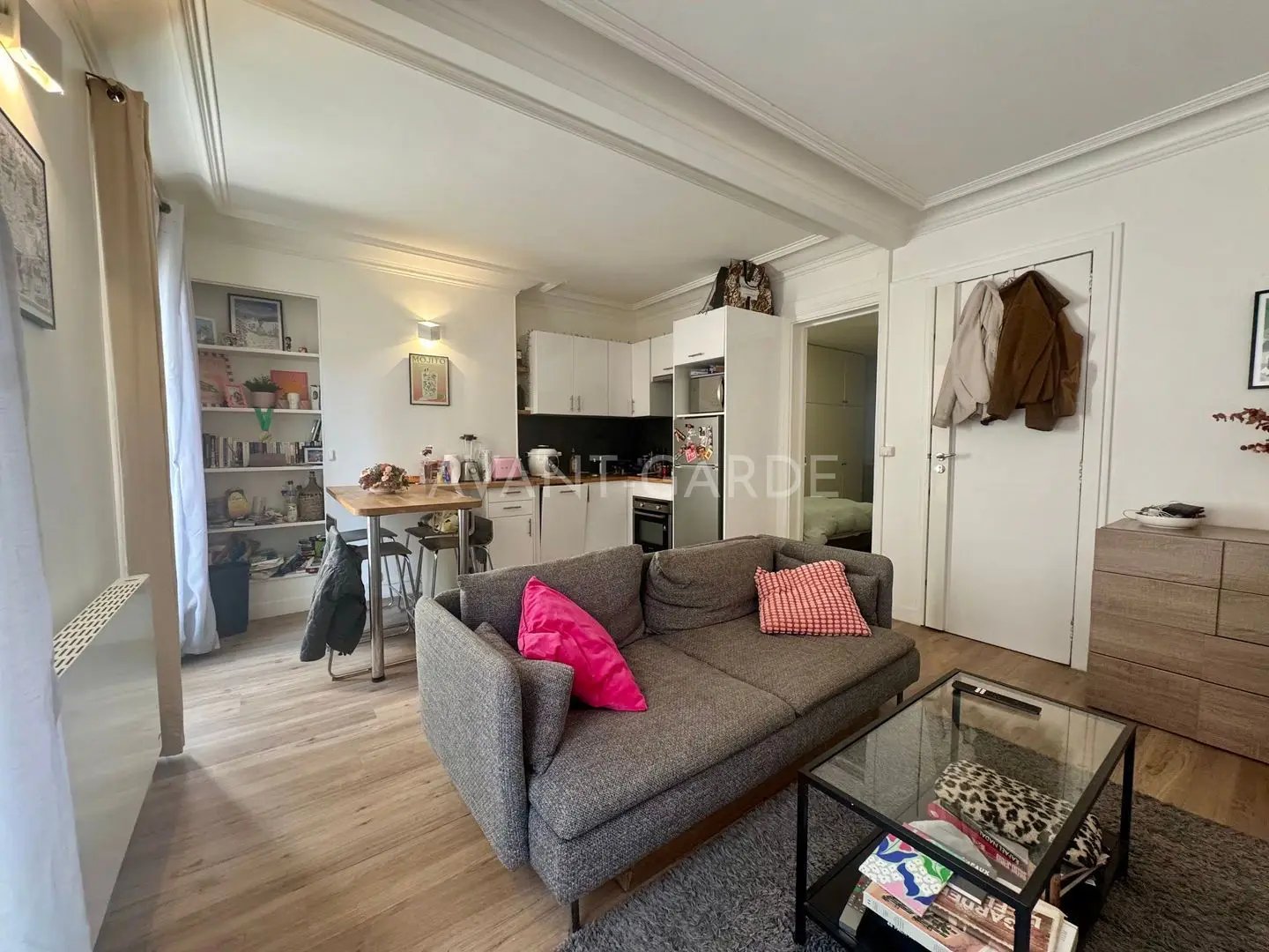 Appartement à louer, 37m², Paris 17ème