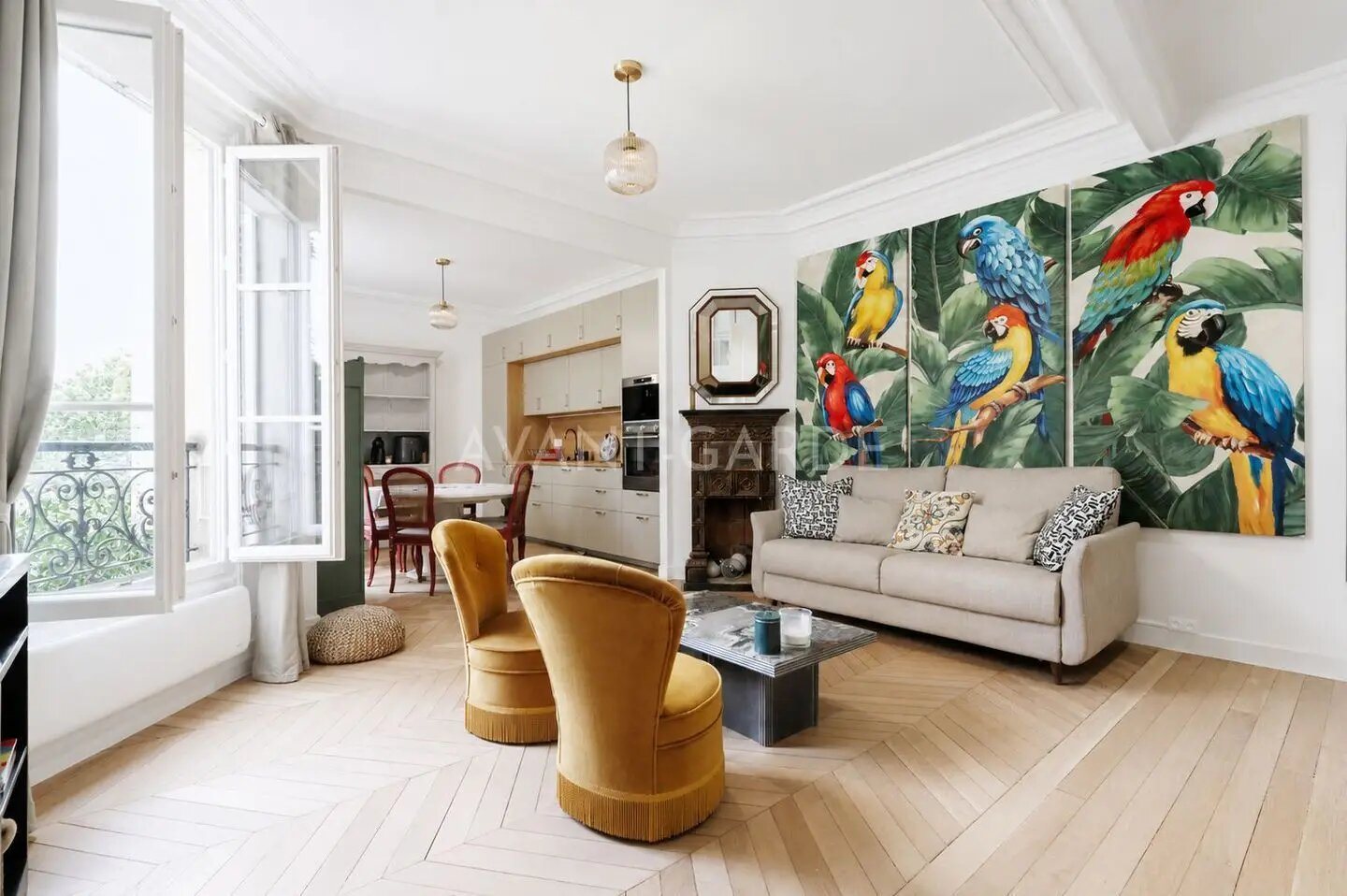 Appartement à louer, 54m², Paris 15ème
