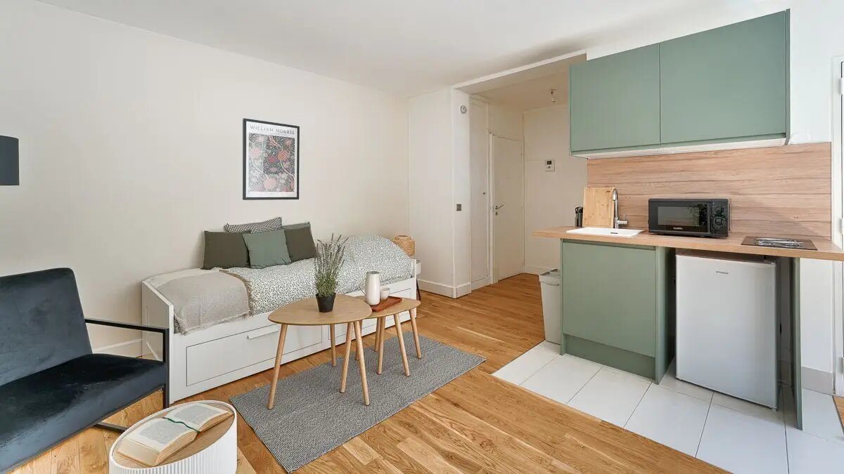 Appartement à louer, 28m², Paris 15ème