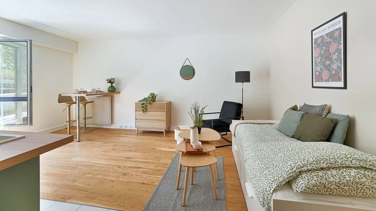 Appartement à louer, 28m², Paris 15ème