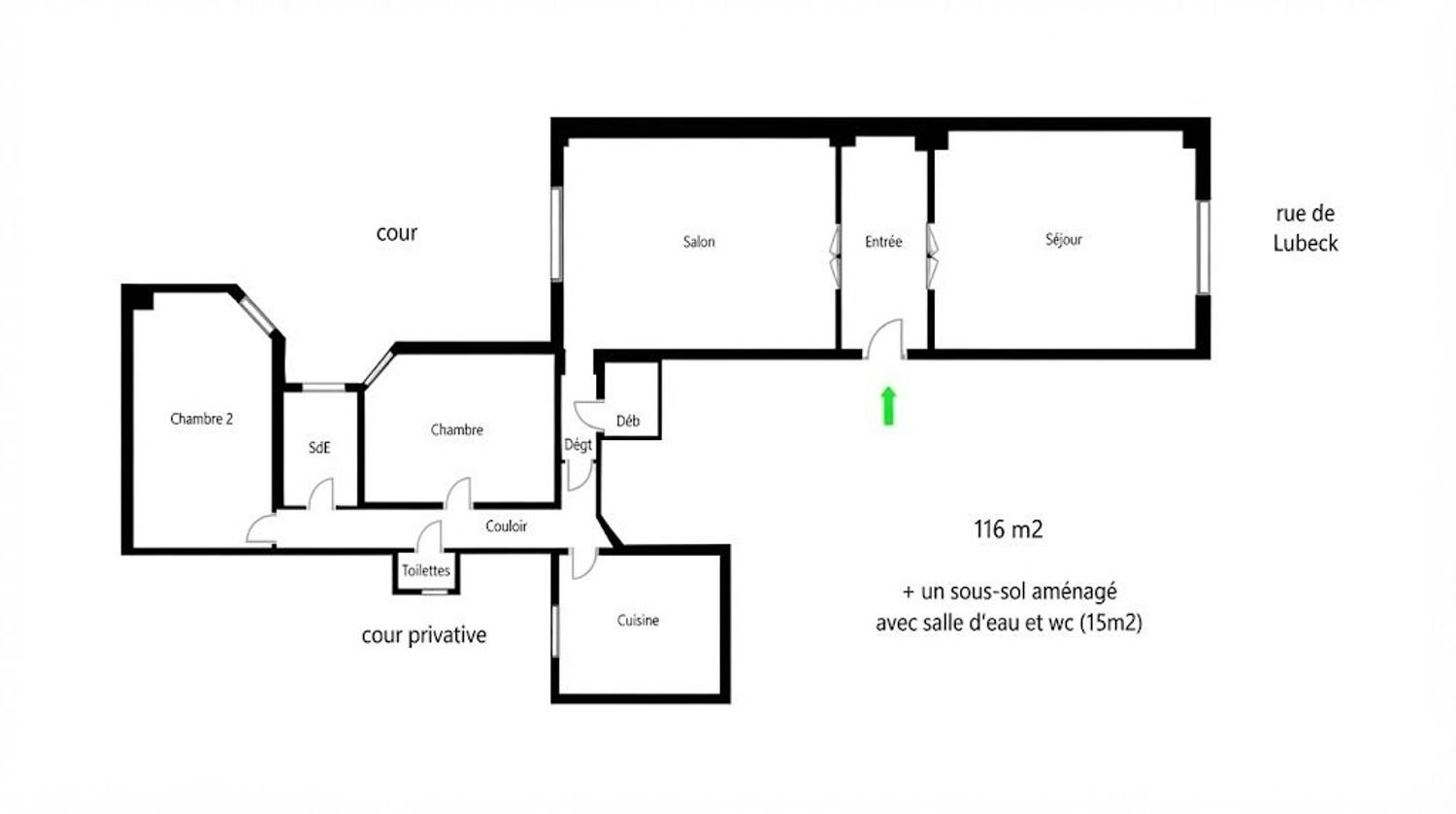 Appartement à vendre, 116m², Paris 16ème