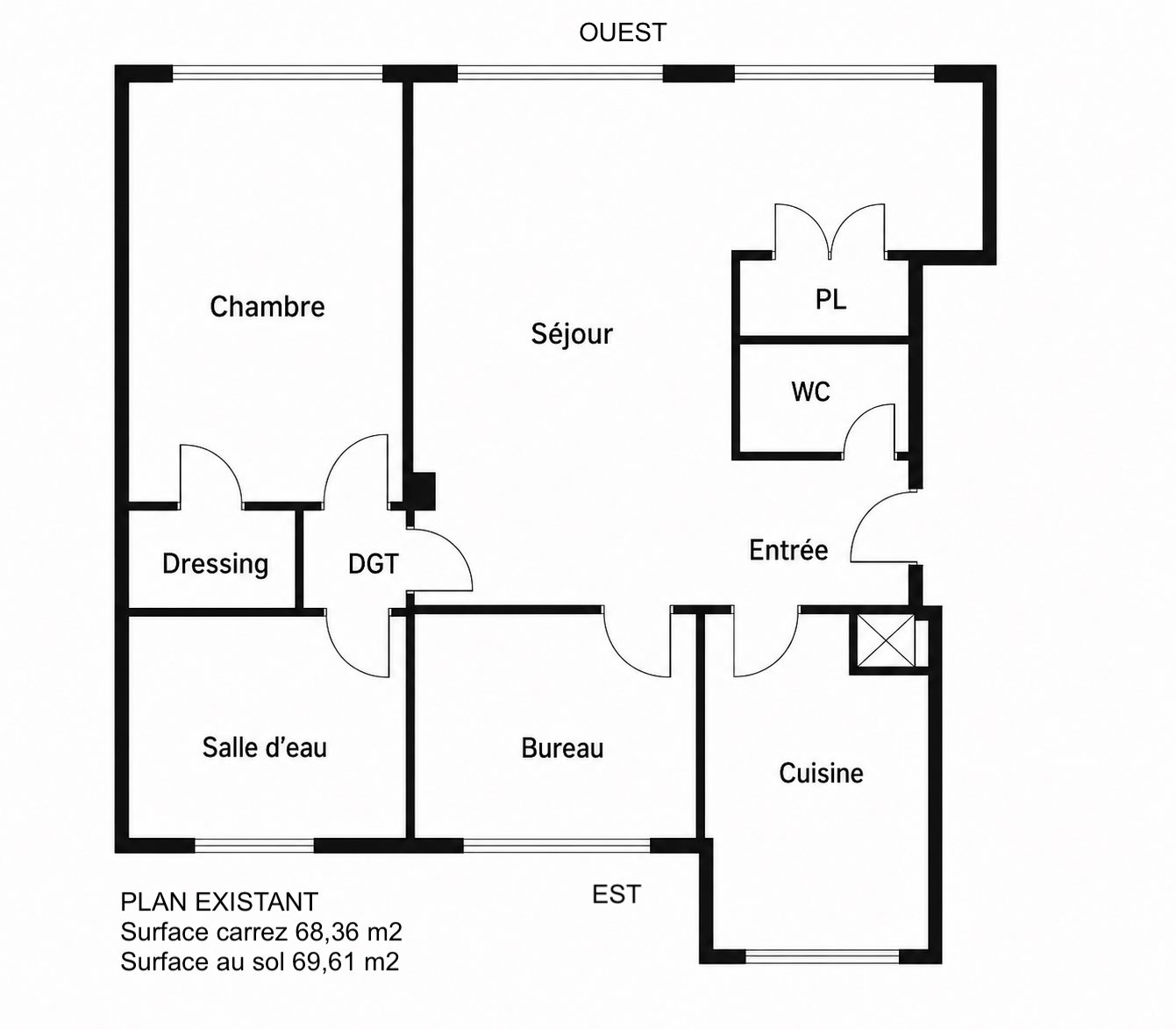 Appartement à vendre, 68m², Neuilly-sur-Seine