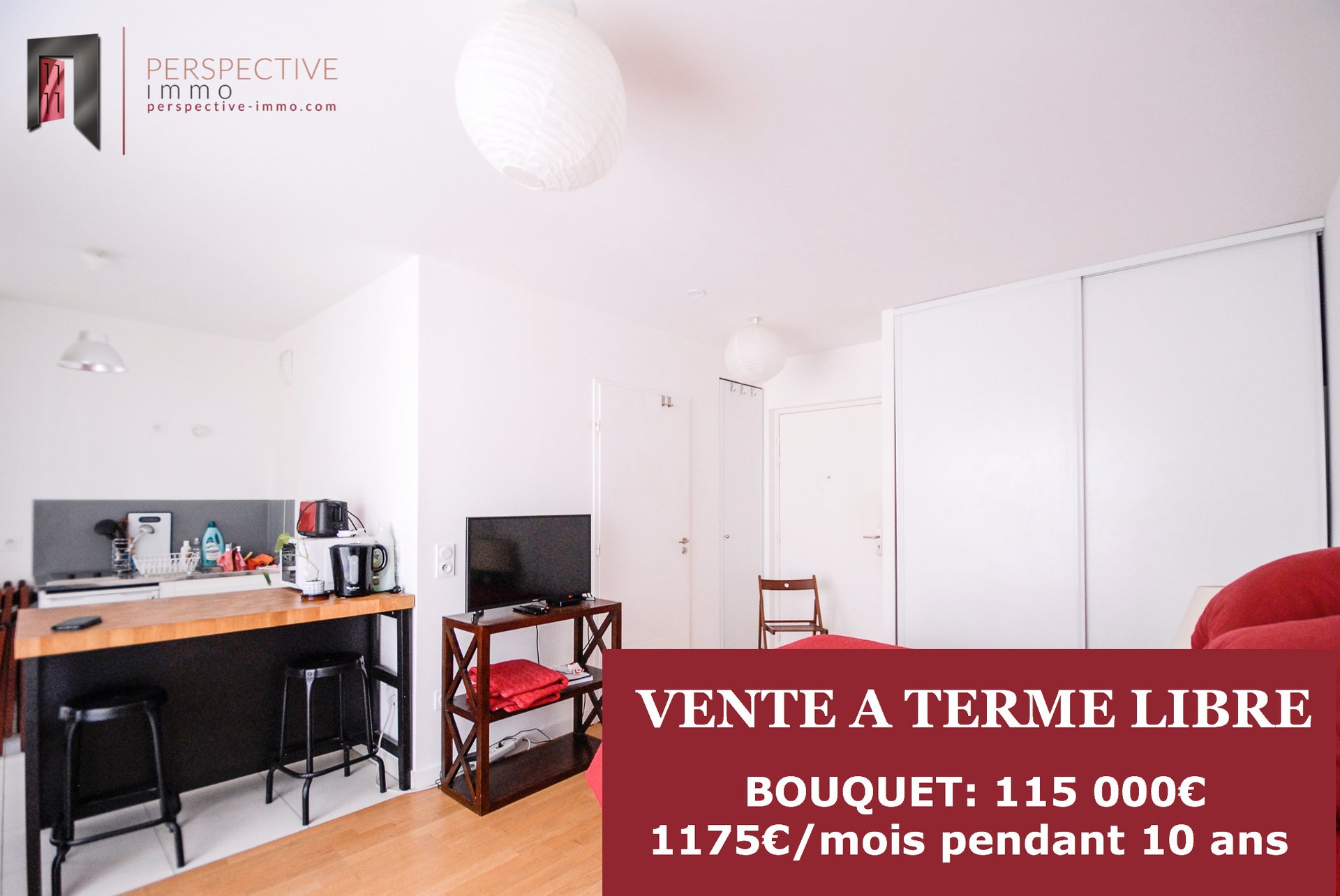 Appartement à vendre, 26m², Clichy