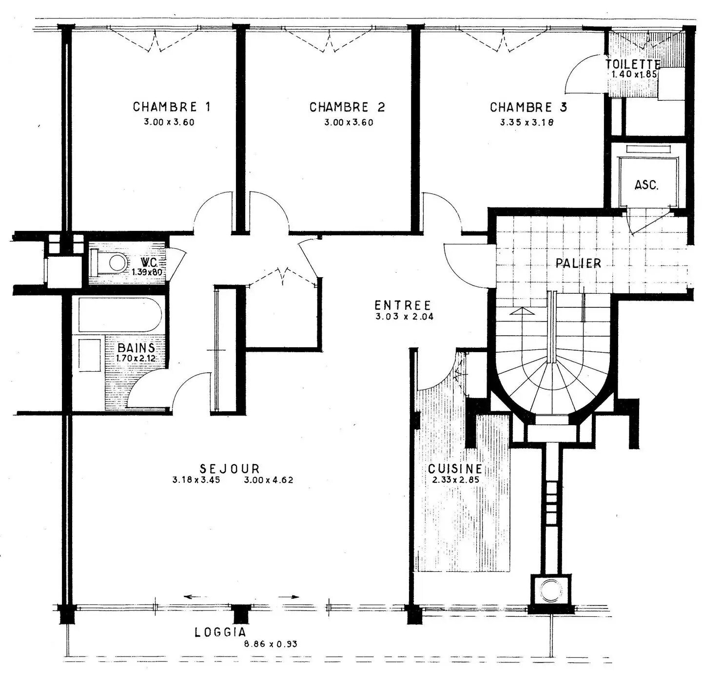 Appartement à louer, 87m², La Celle-Saint-Cloud