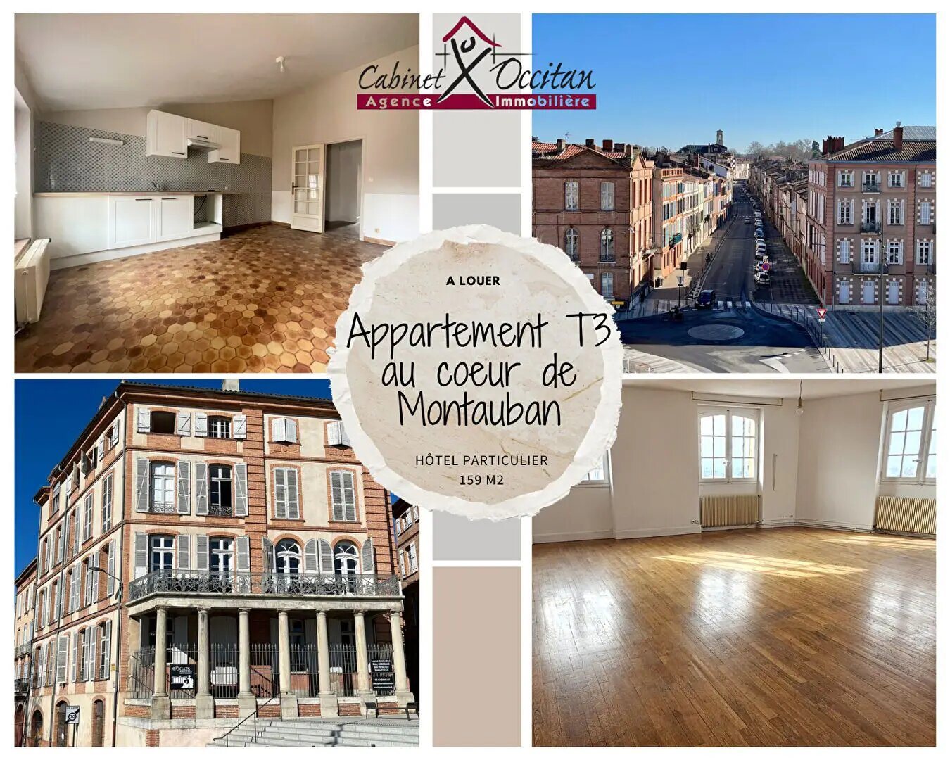 Appartement à louer, 159m², Montauban