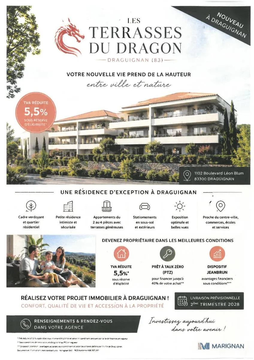 Appartement à vendre, 1m², Draguignan