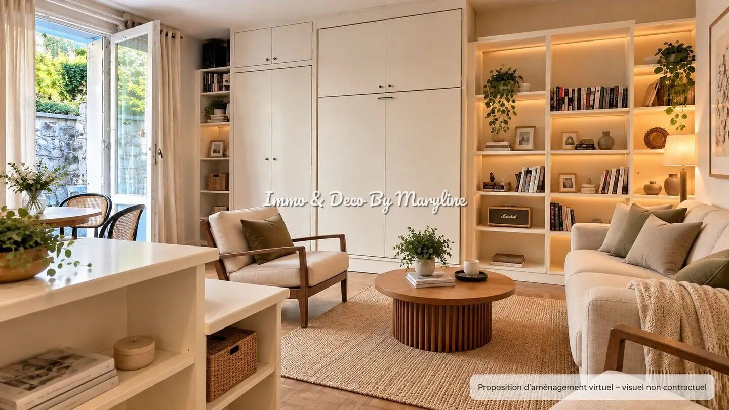 Appartement à vendre, 33m², Saint-Maurice
