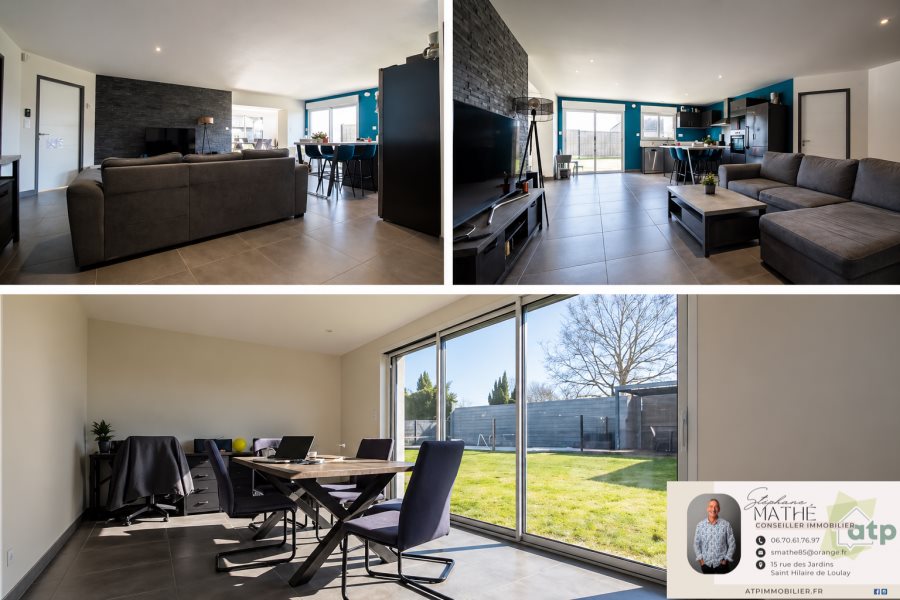 Maison à vendre, 108m², Saint-Denis-la-Chevasse