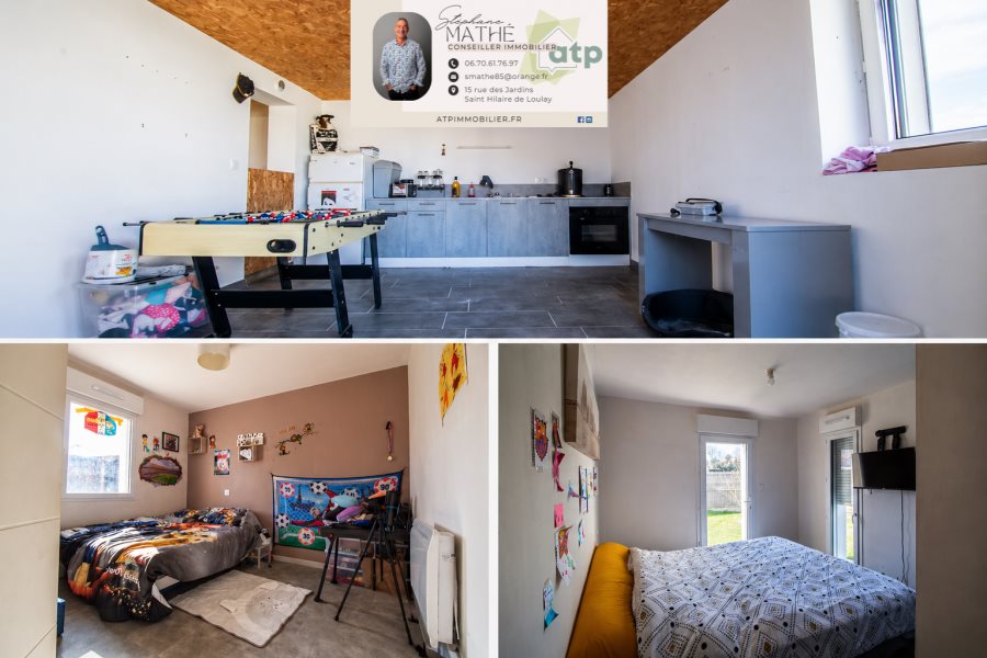Maison à vendre, 108m², Saint-Denis-la-Chevasse