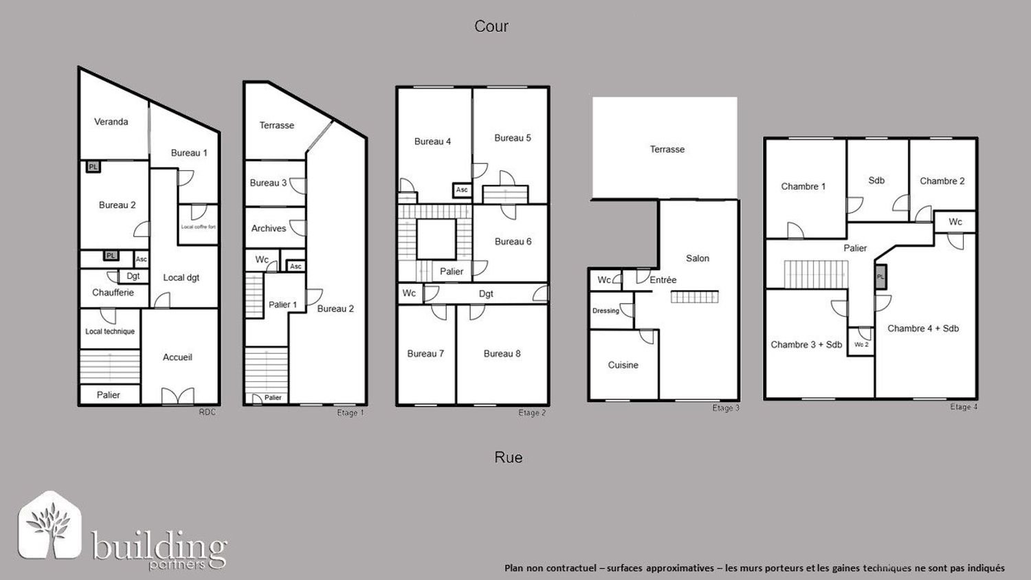 Maison à vendre, 490m², Paris 17ème