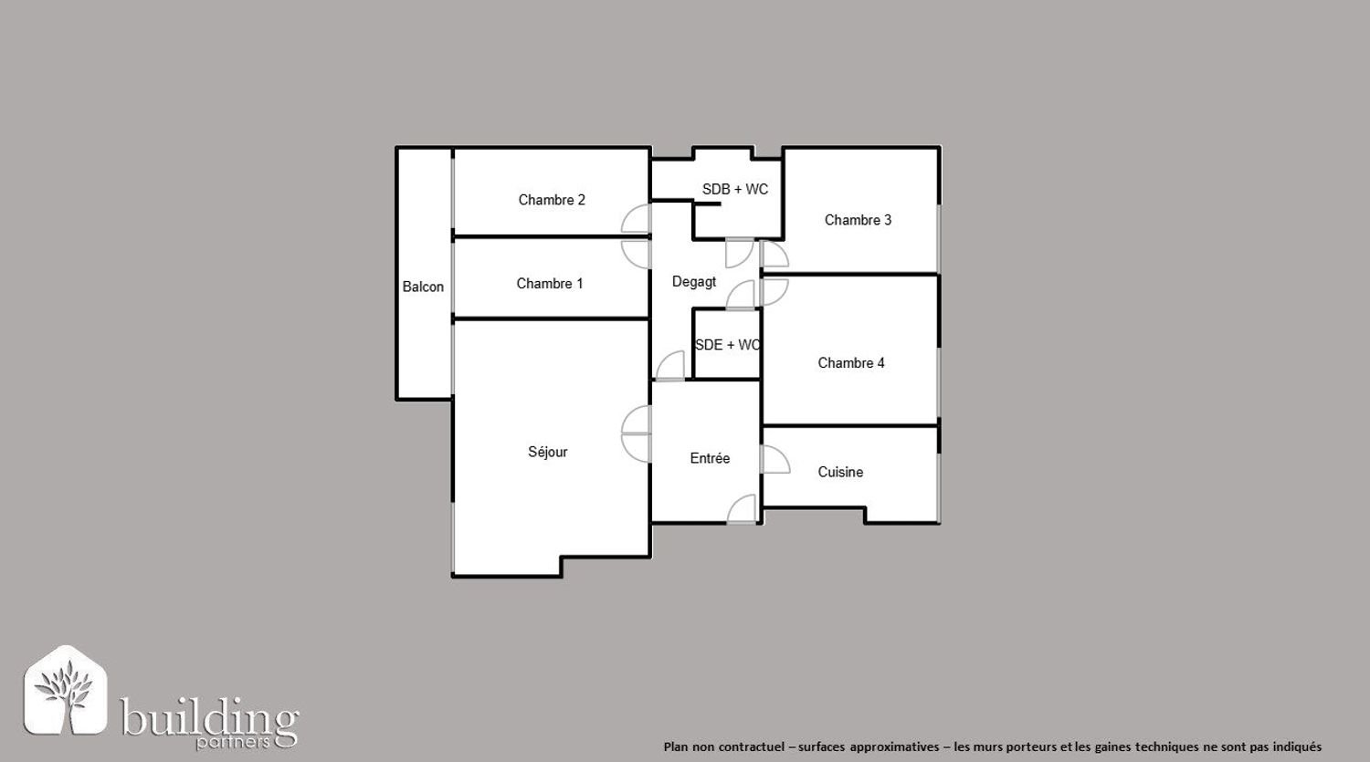Appartement à vendre, 97m², Clichy