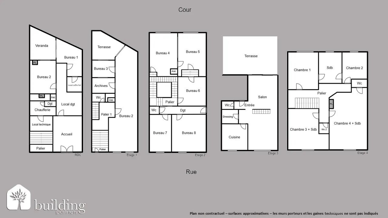 Maison à vendre, 490m², Paris 17ème