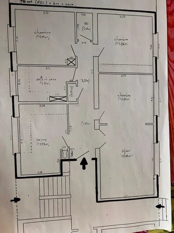 Appartement à vendre, 76m², Garches