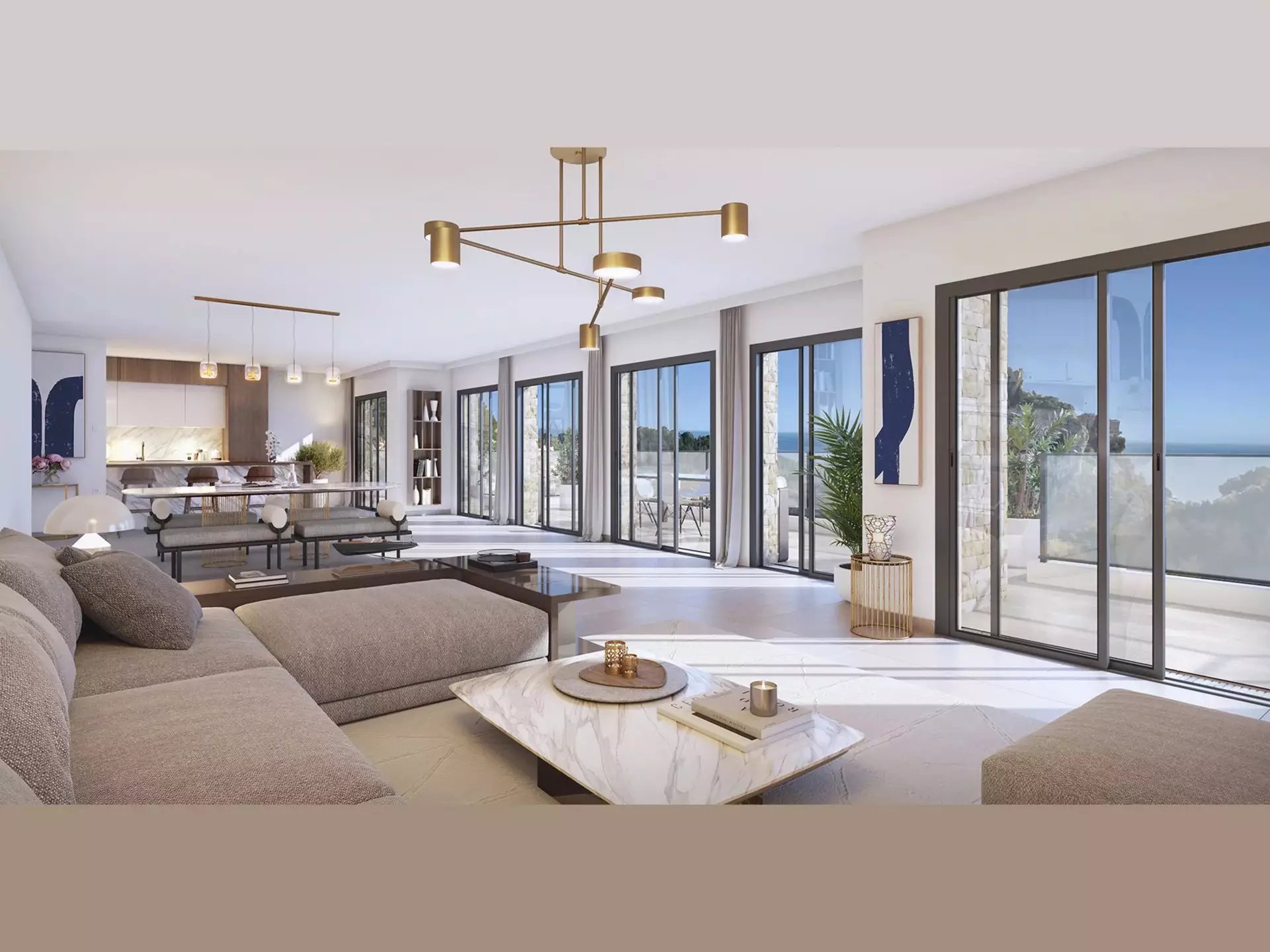 Appartement à louer, 99m², Èze