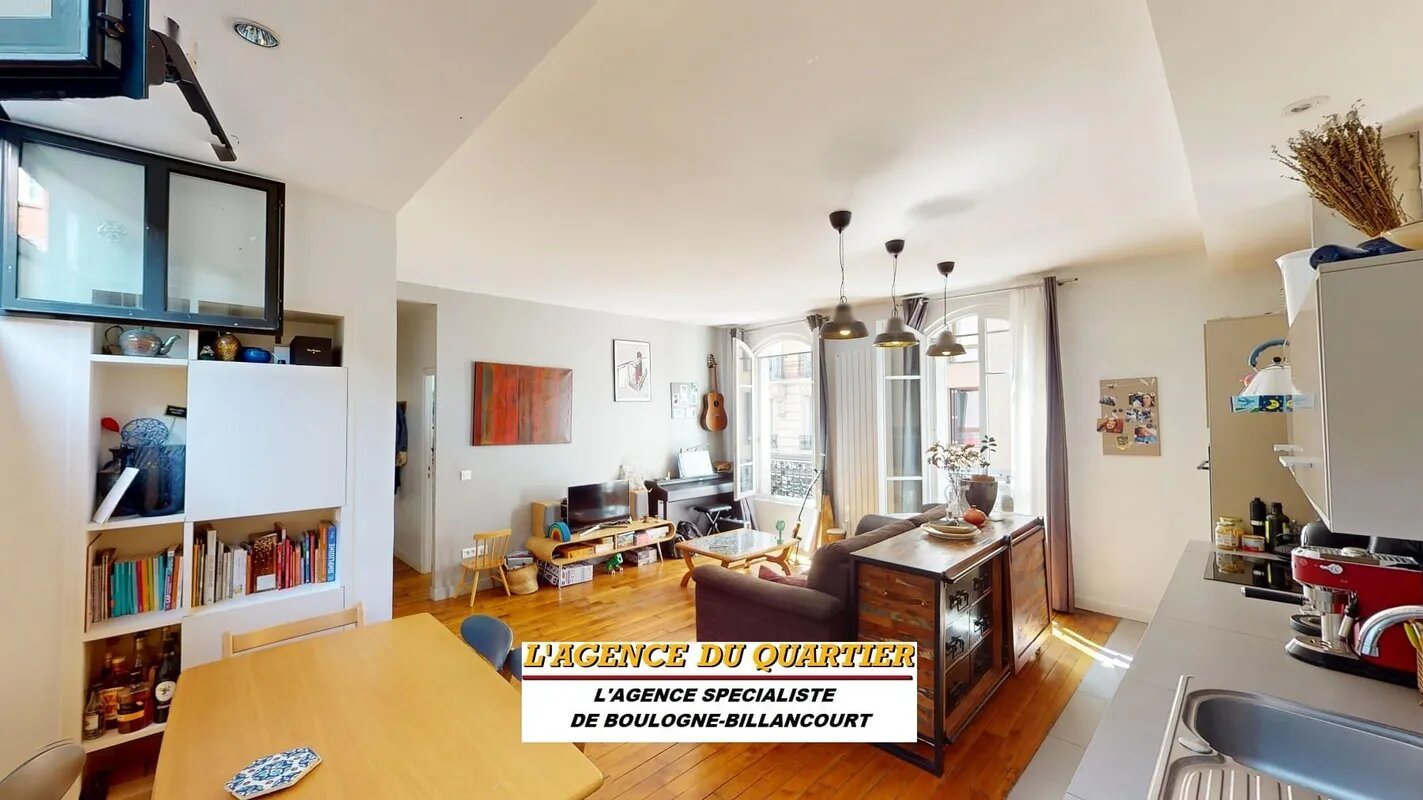 Appartement à vendre, 66m², Boulogne-Billancourt
