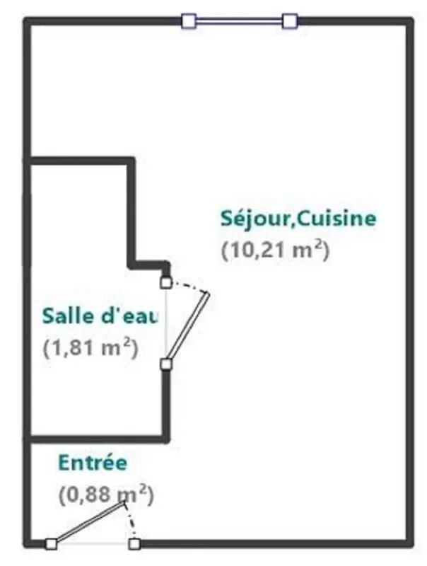 Appartement à vendre, 13m², Boulogne-Billancourt