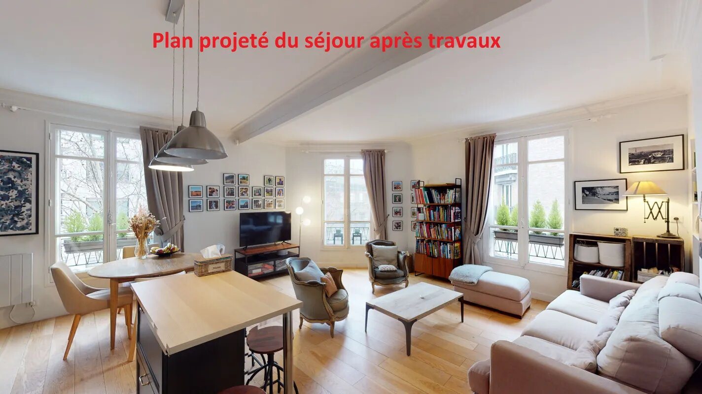 Appartement à vendre, 64m², Boulogne-Billancourt