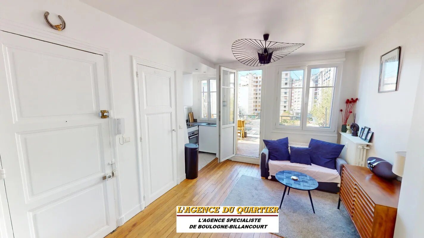 Appartement à vendre, 26m², Boulogne-Billancourt