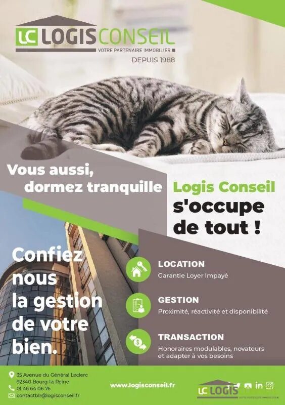 Appartement à louer, 64m², Bagneux