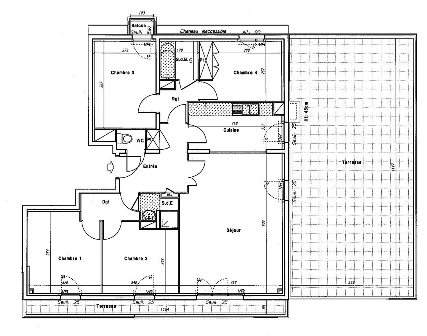 Appartement à vendre, 28m², Gennevilliers