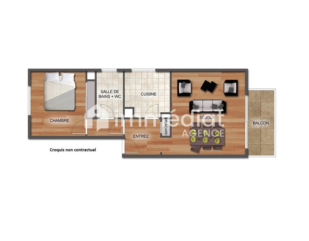 Appartement à vendre, 44m², Rueil-Malmaison