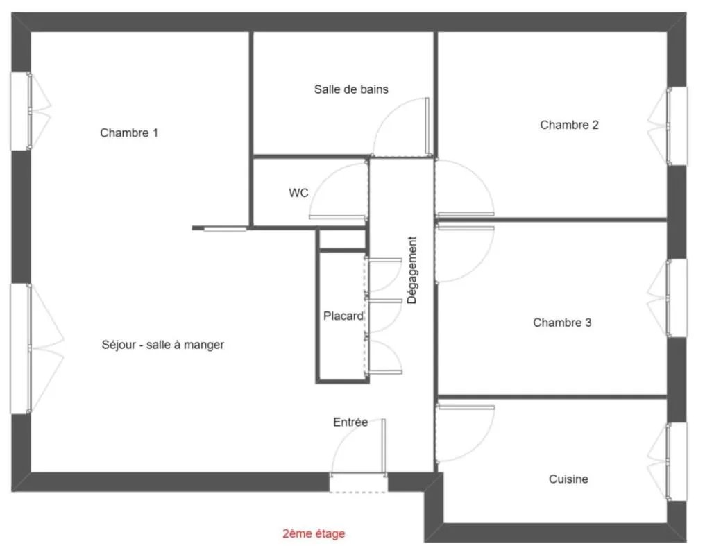 Appartement à vendre, 66m², Issy-les-Moulineaux