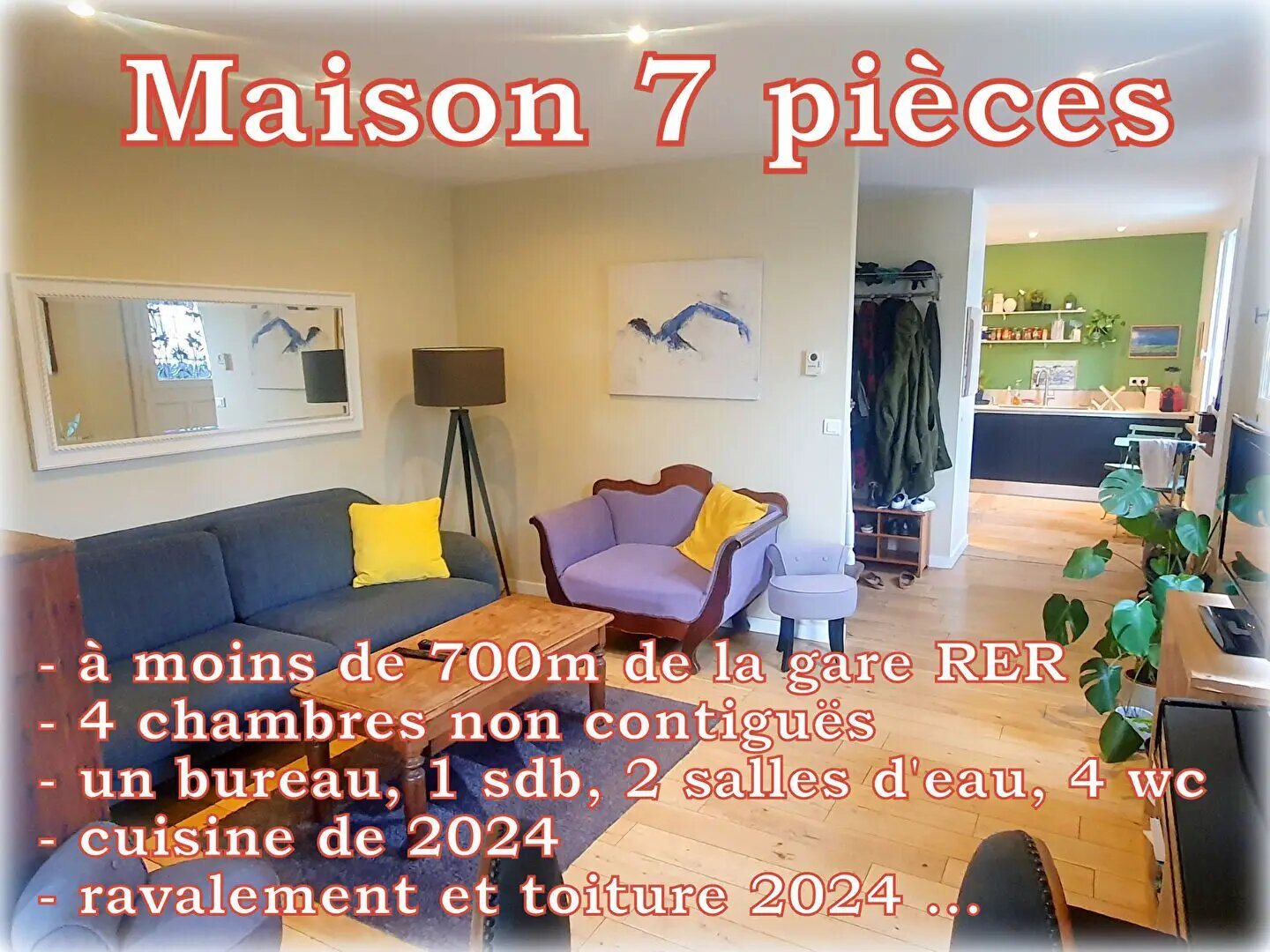 Maison à vendre, 163m², Le Raincy