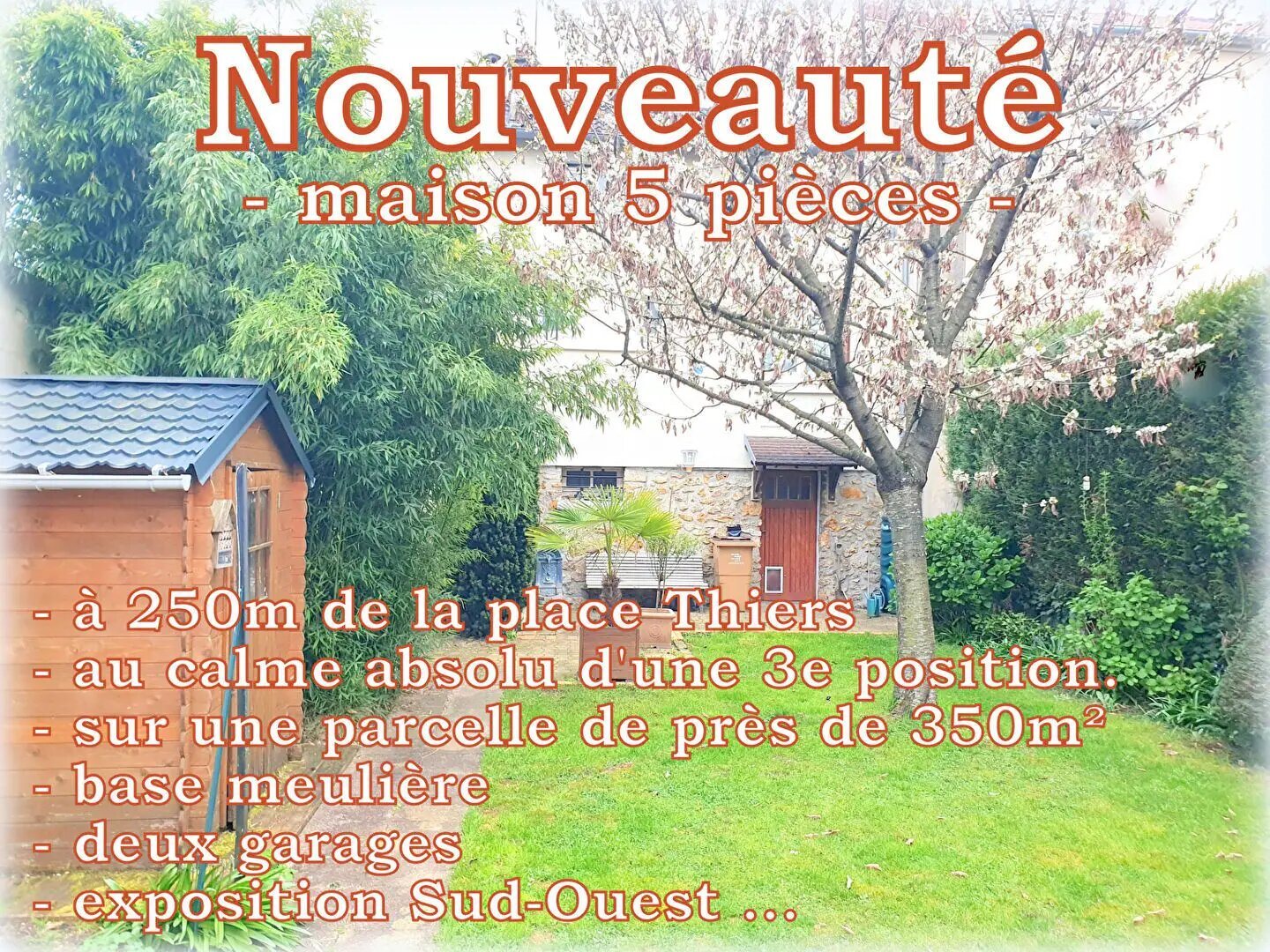 Maison à vendre, 84m², Le Raincy