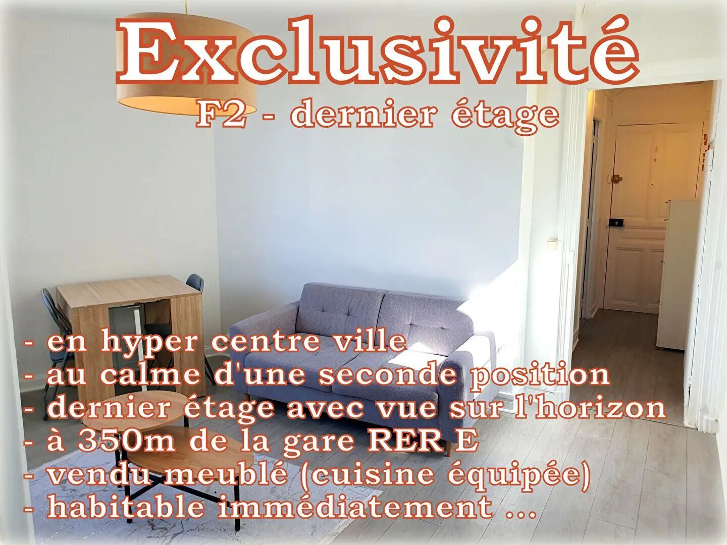 Appartement à vendre, 42m², Villemomble