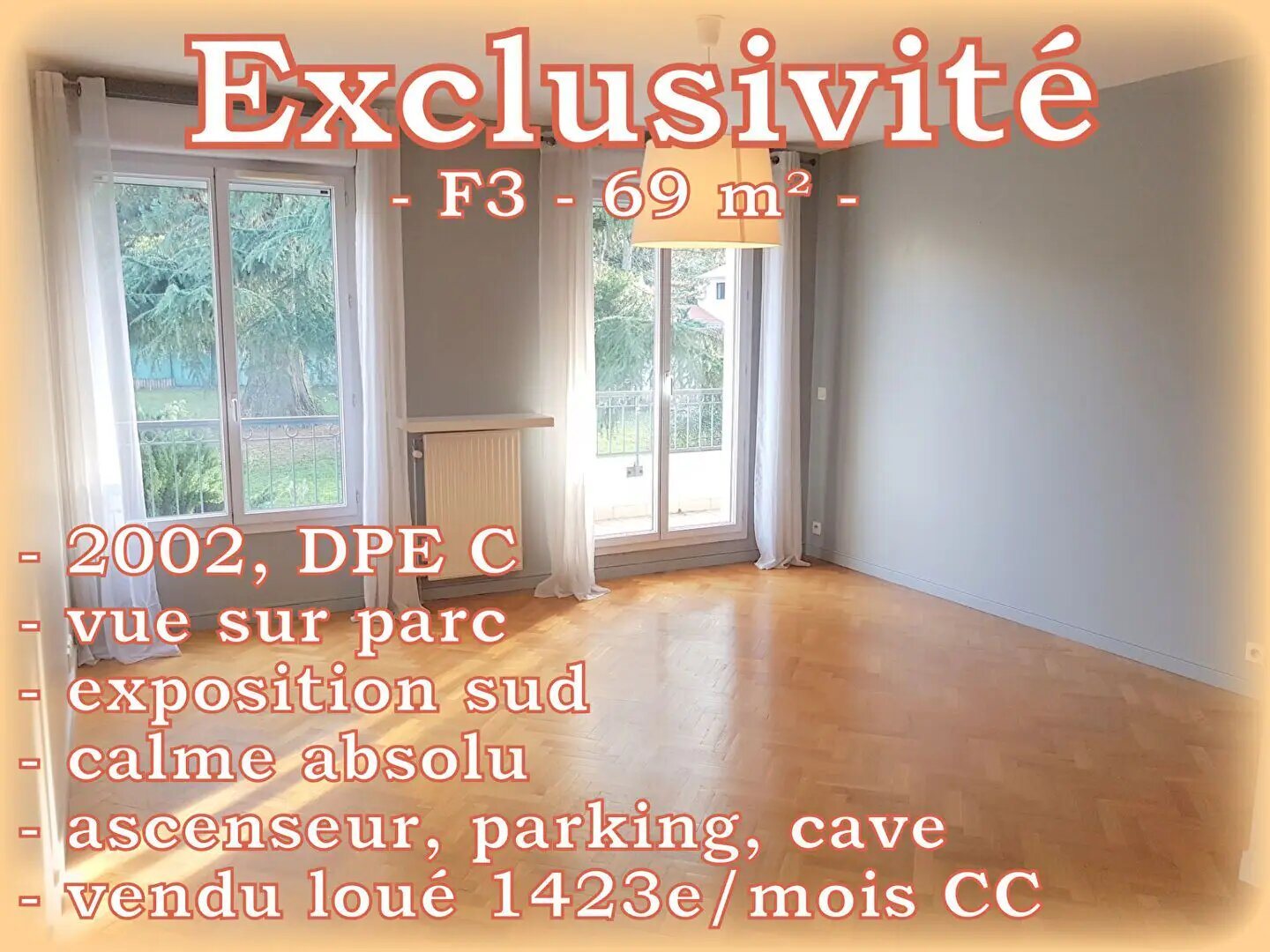 Appartement à vendre, 69m², Le Raincy