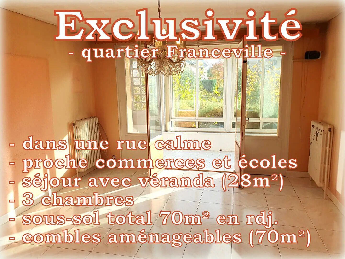 Maison à vendre, 83m², Montfermeil