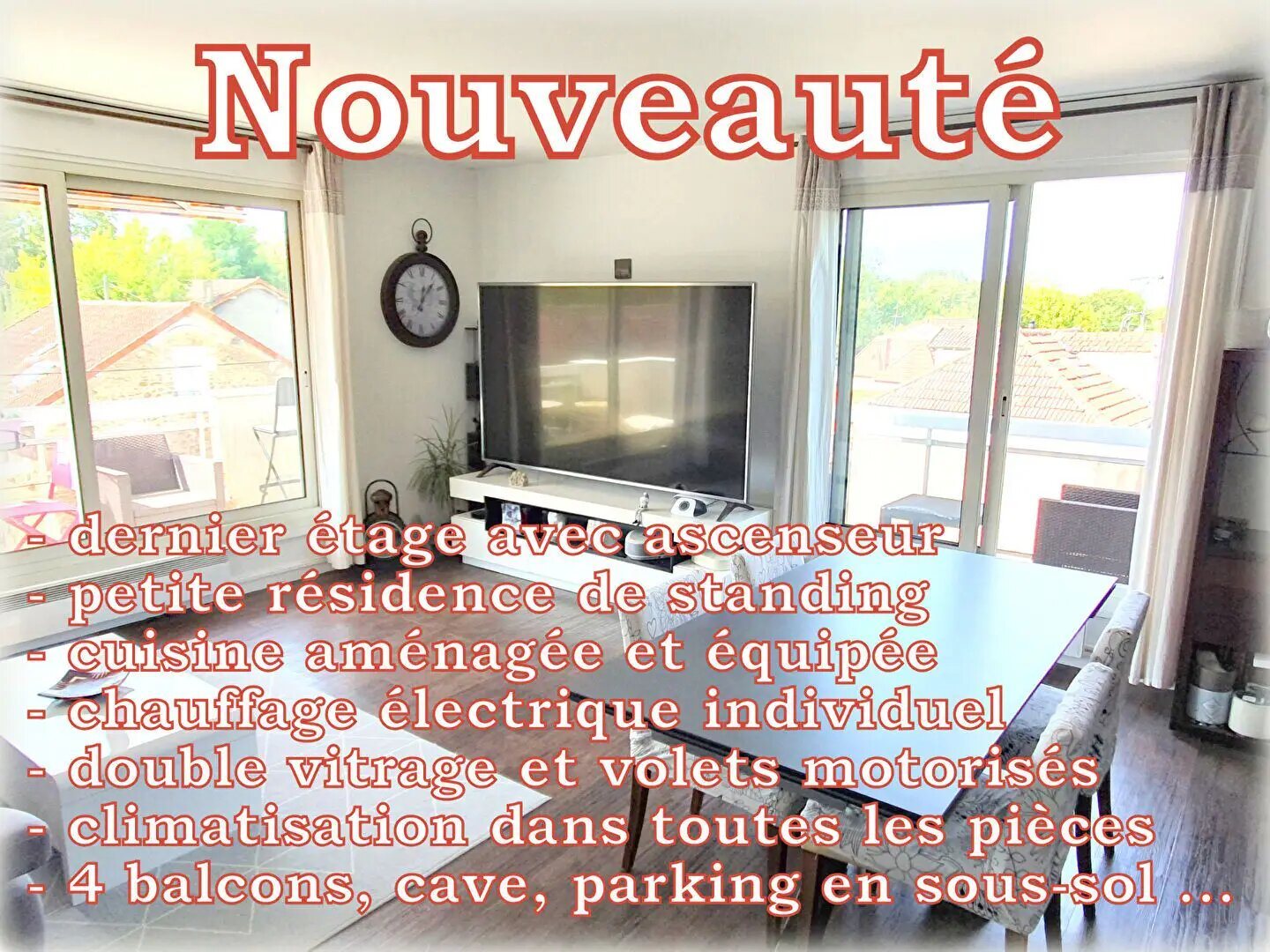 Appartement à vendre, 76m², Le Raincy