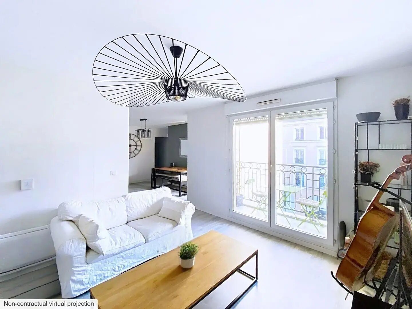Appartement à louer, 61m², Noisy-le-Grand