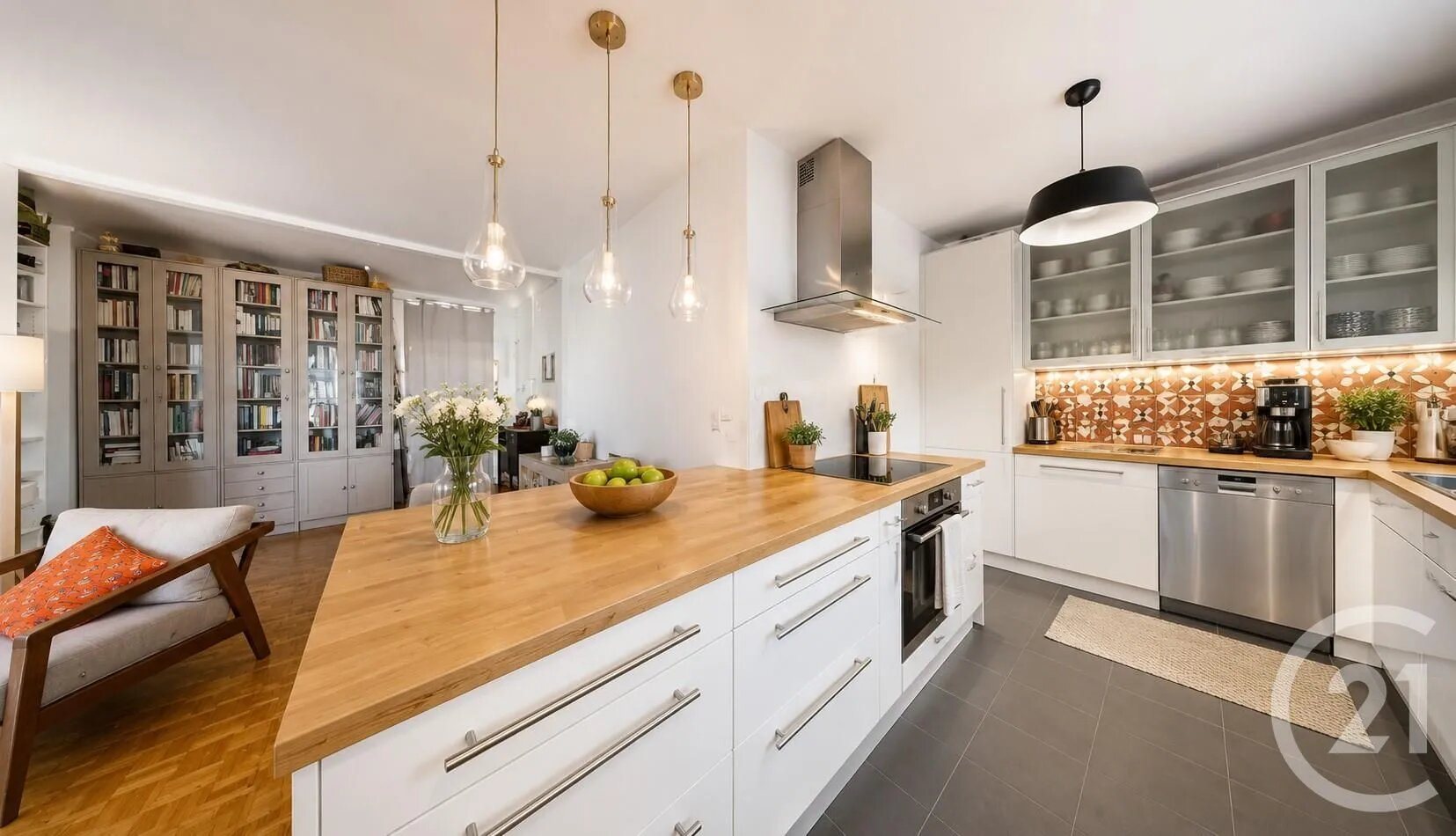 Appartement à vendre, 74m², Pantin