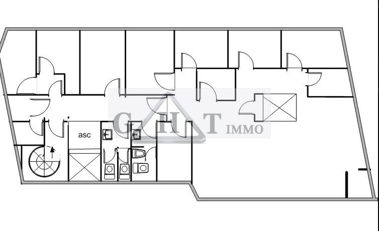 Maison à louer, 310m², Clichy