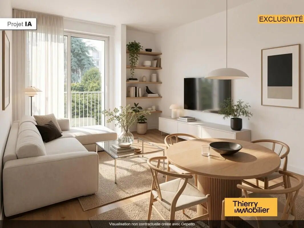 Appartement à vendre, 54m², Nantes