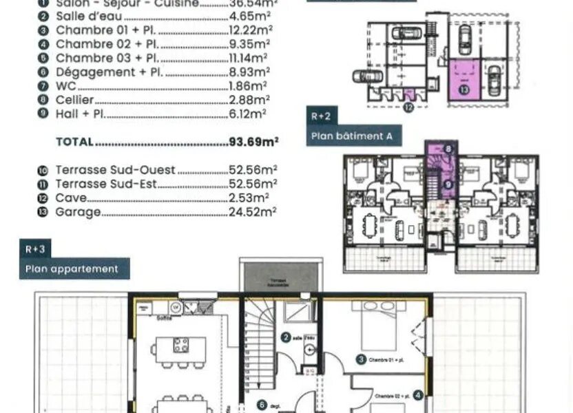 Appartement à vendre, 93m², Sainte-Marie-la-Mer