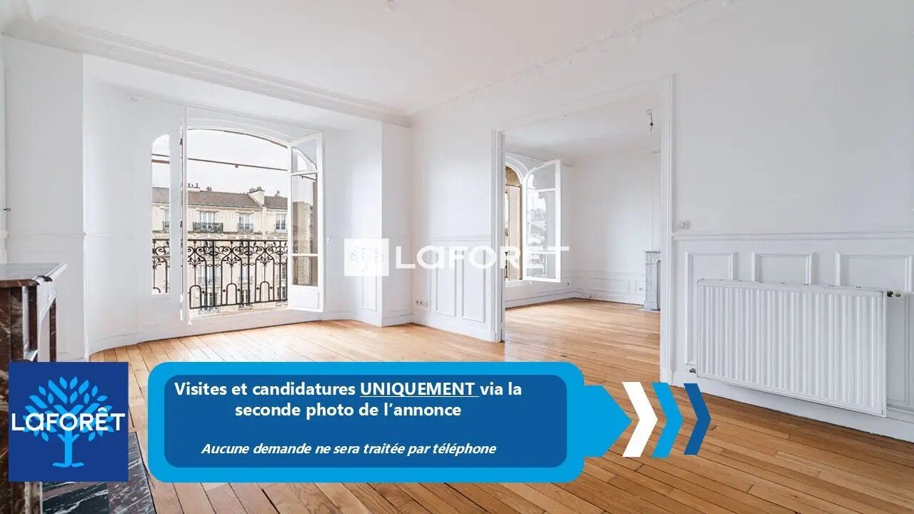 Appartement à louer, 88m², Clichy