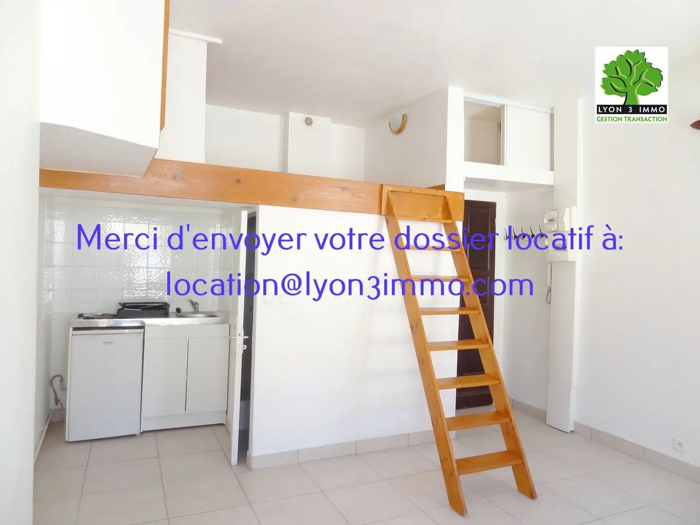Appartement à louer, 22m², Villeurbanne