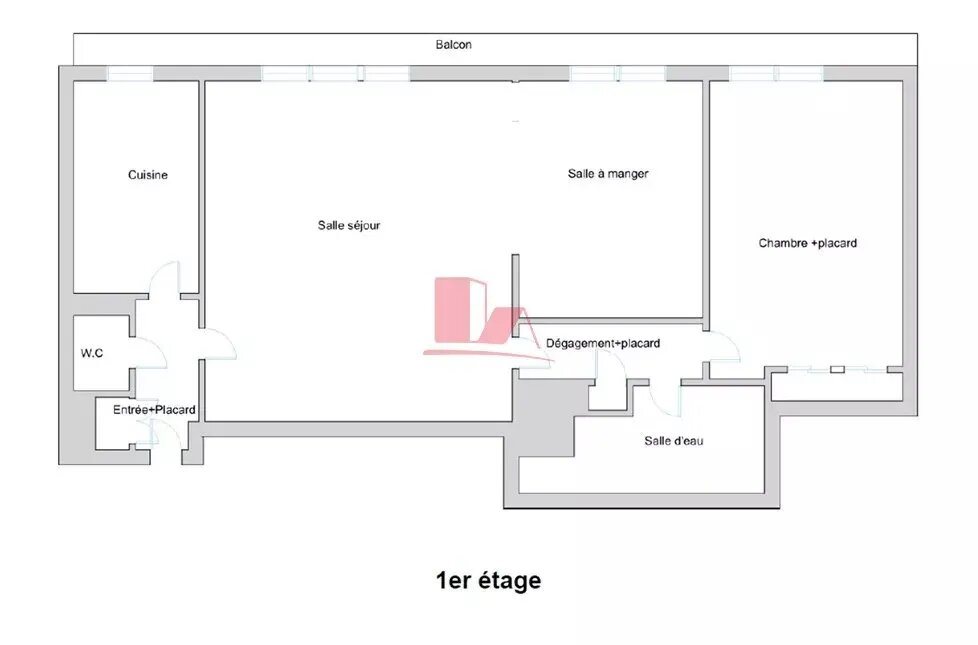 Appartement à vendre, 57m², Viry-Châtillon