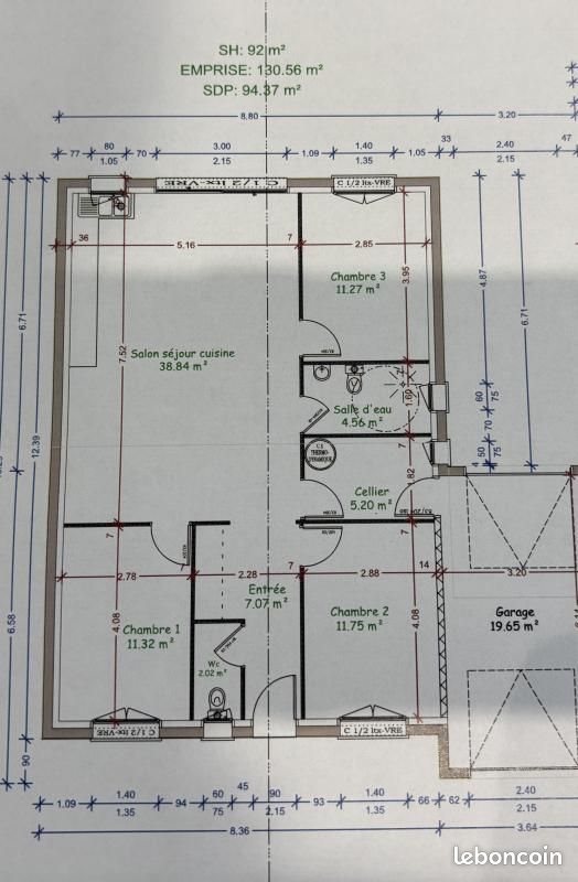 Maison à vendre, 92m², Beaugeay