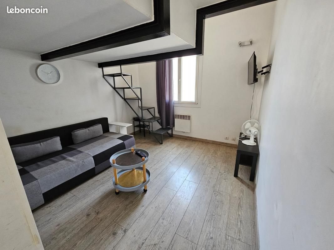 Appartement à louer, 19m², Marseille 10ème