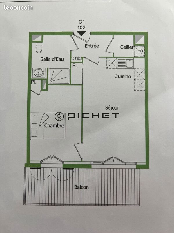 Appartement à vendre, 42m², La Teste-de-Buch